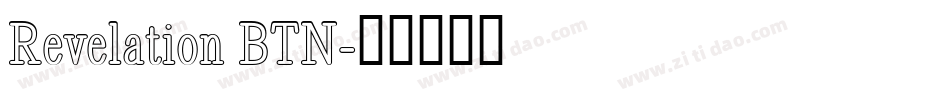 Revelation BTN字体转换